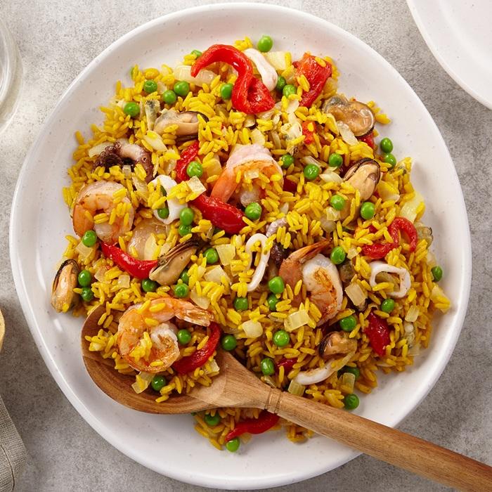Seafood rice