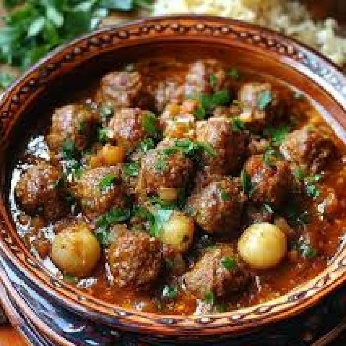 Algerian Kefta (Meatballs)