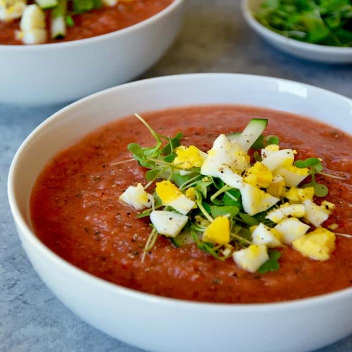 Quick gazpacho